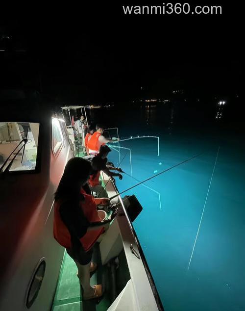夜间海钓:避开白日酷热人群,捕获大型活跃鱼类的独特体验