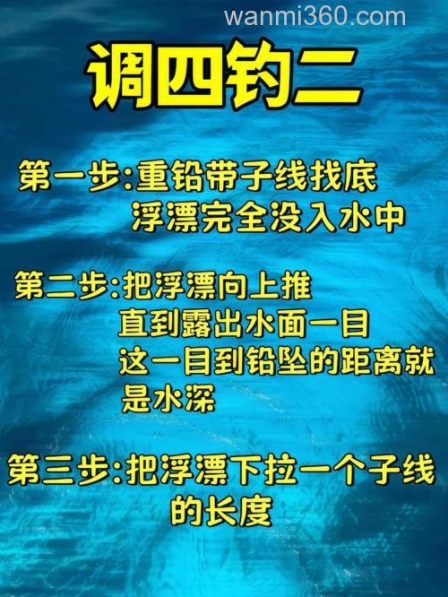 大师教你调四钓二都是骗人,根据鱼情去调漂,才是正道