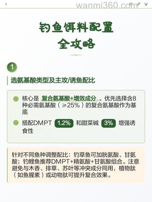 如何配置商品饵料