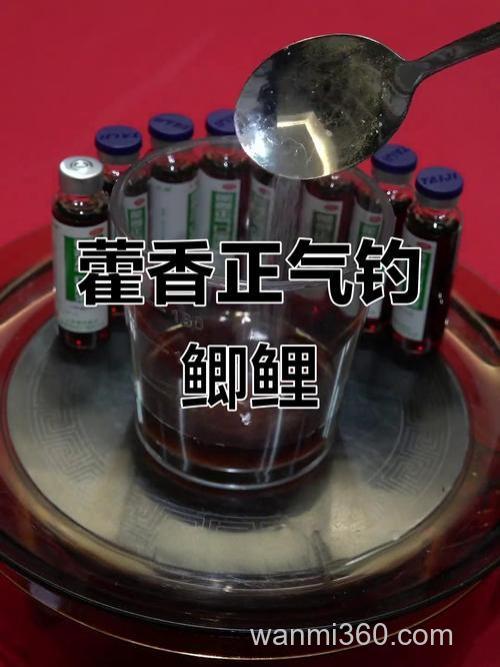 藿香正气水钓鲫鱼绝招？