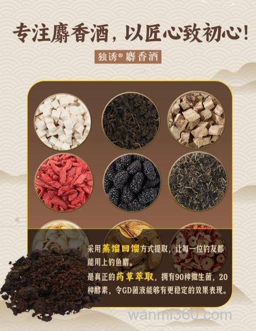麝香酒开饵最佳配方?
