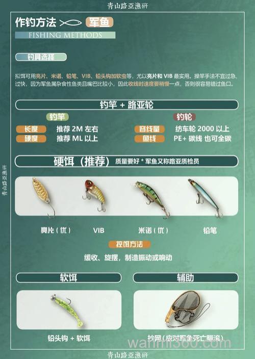 手竿钓军鱼绝密配方?