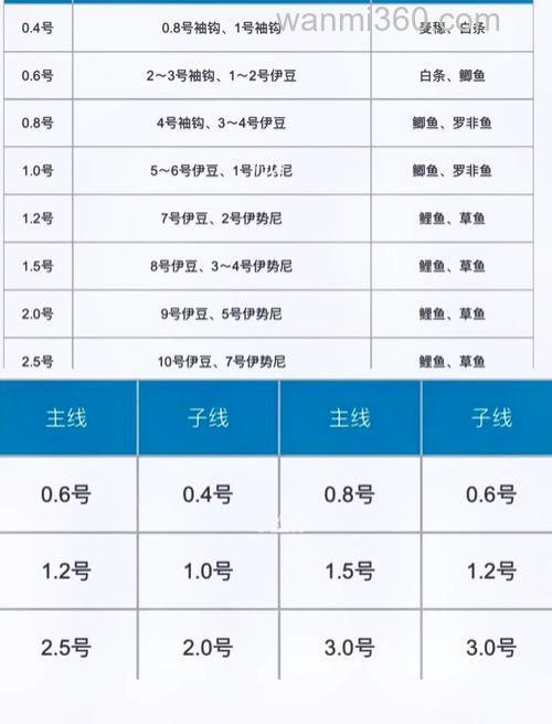 野钓鲫鱼一般用多粗的主线和子线及几号钩搭配最佳