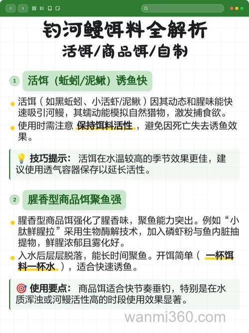 鳗鱼饵料怎么搭配