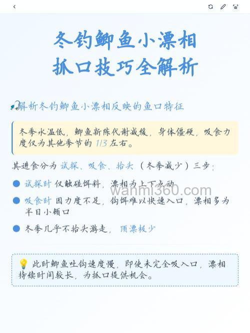 寒冬垂钓鲫鱼的吃食特征和漂相分析