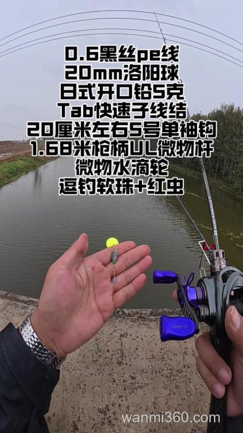 钓鲫鱼南北不同的钓法装备