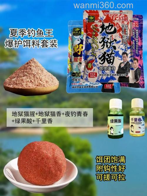 钓鱼王饵料夏季钓鱼配方