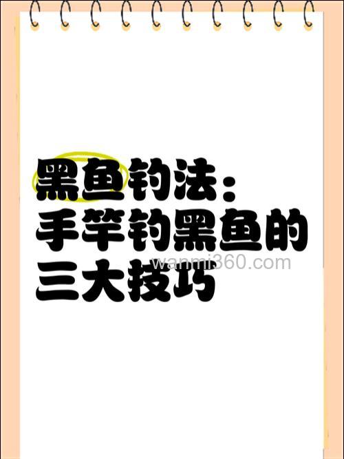 让您轻松钓黑鱼的3种钓法