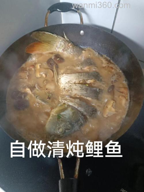 大厨清炖鲤鱼做法?