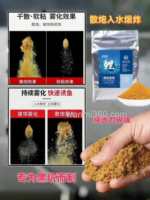 钓鲤鱼散炮配方