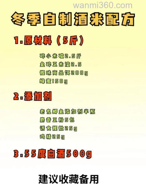 钓鱼酒米配方实战百发百中?