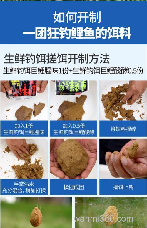 注射器给鱼钩上饵谁知道鱼饵的配方？