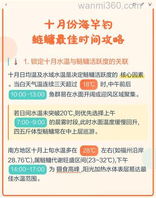 10月钓鲢鳙鱼最佳时间什么时候?