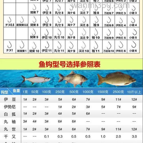 丸九鱼钩适合钓什么鱼?