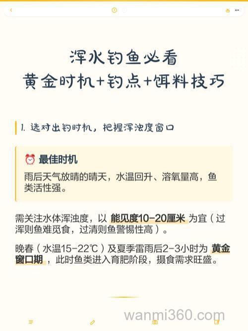 浑水钓鱼的最佳饵料?