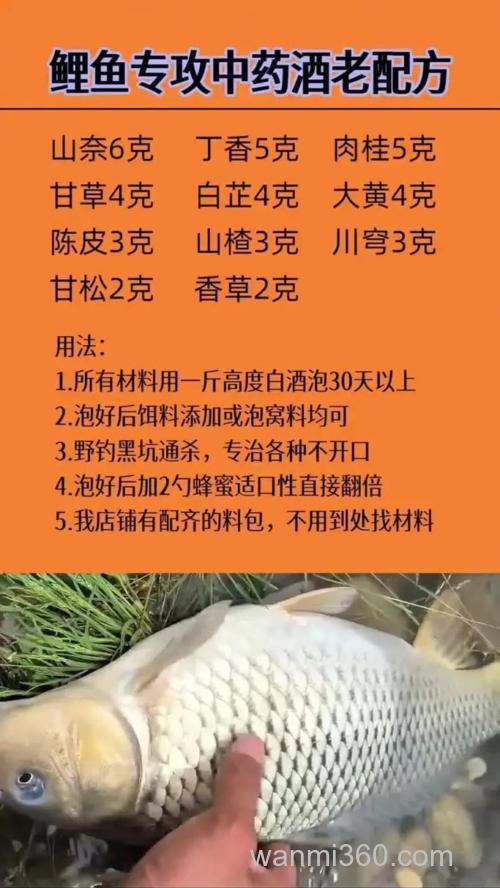 专攻南方鲤鱼配方?