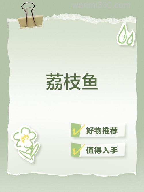 荔枝能钓什么鱼？