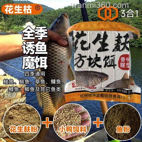 花生麸钓草鱼最佳用法？