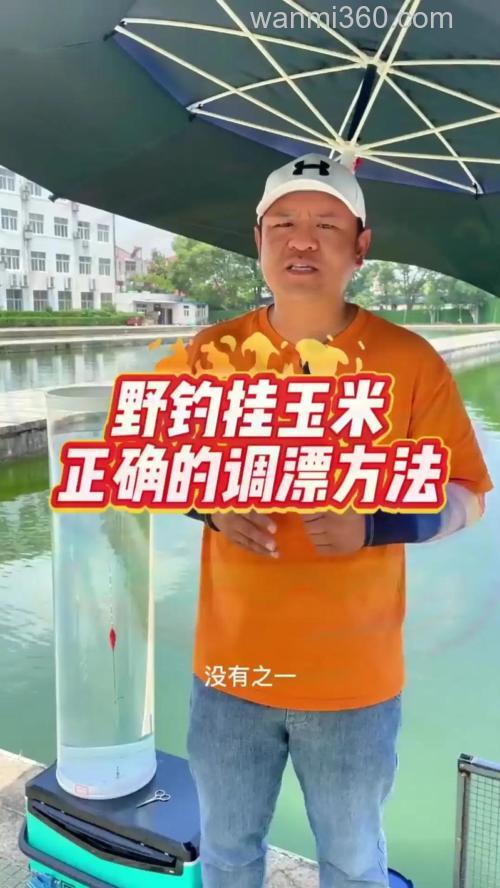 玉米钓草鱼调漂最佳方法?