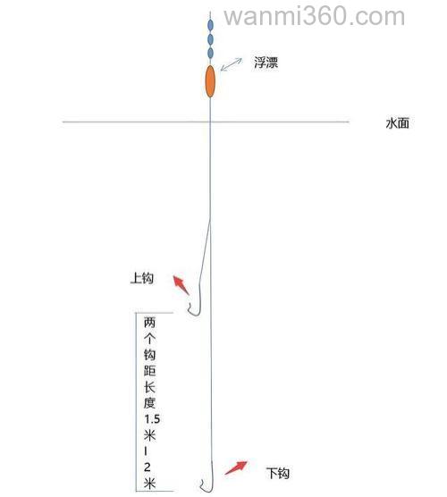 钓鲢鳙6个实用技巧,钩距、水层影响中鱼几率