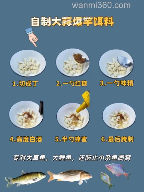 钓鱼时用大蒜能掉草鱼么,怎么使用啊