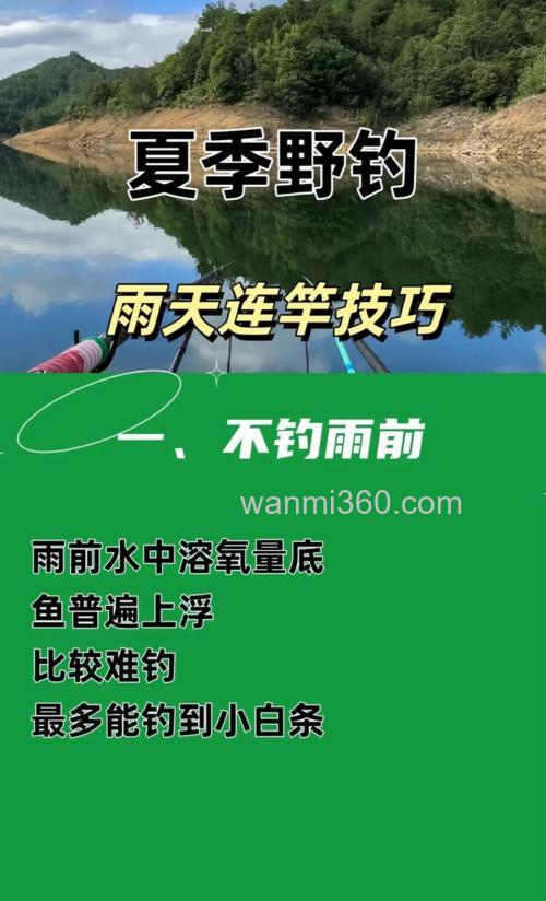 雨后钓鱼的正确方法有哪些?