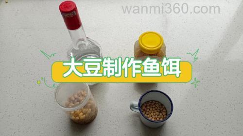 鱼饵黄豆粒怎么制作?