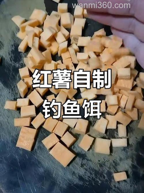 钓鲫鱼就用红薯+蜂蜜做拉饵