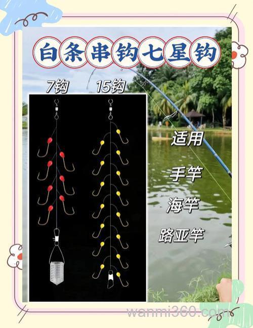 用七星串钩钓小白条鱼用羊油制做饵料的方法?
