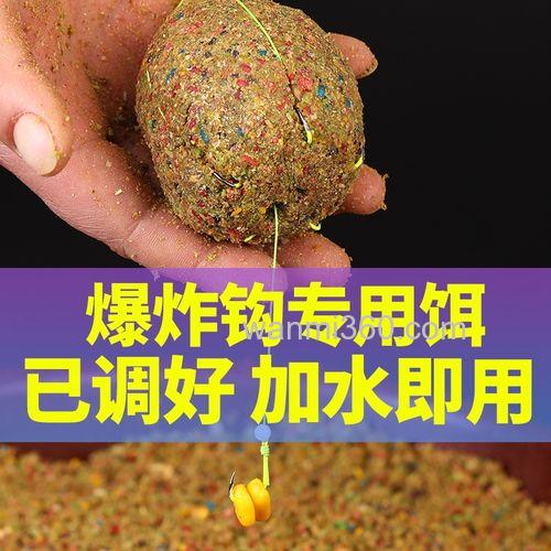 爆炸鱼钩用什么饵料