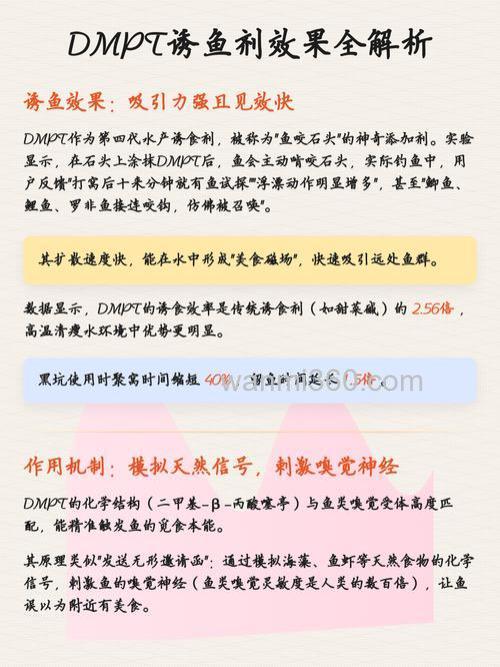 dmpt诱鱼剂效果怎么样?