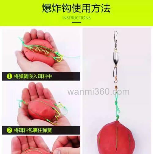 海竿+爆炸钩用什么饵