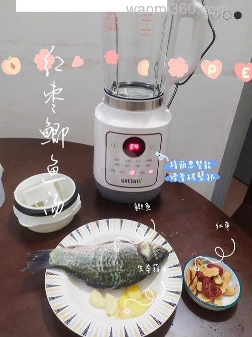 维他美仕破壁料理机怎么做鲫鱼豆腐汤