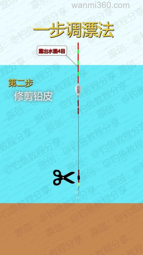 台钓调漂的步骤是什么？