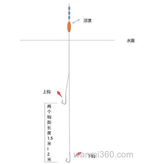 浅说野钓搓饵时钩距还是小点好