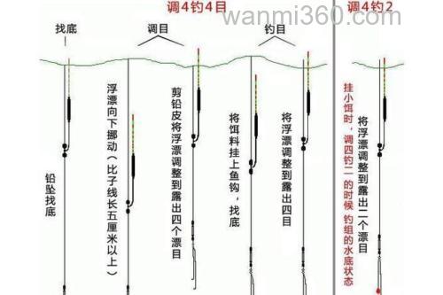 夜光漂调几目钓几目最合适?