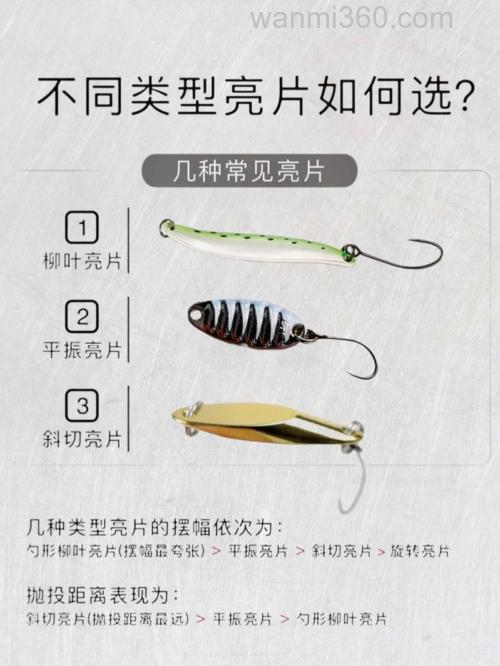 海钓拟饵亮片的选择与操作技巧,你知道多少?