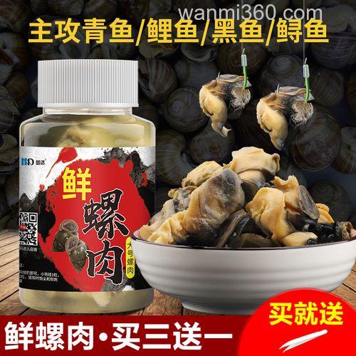 鲜螺肉钓饵泡制方法?