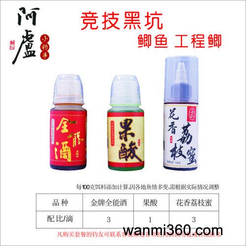 阿卢小药钓鲫鱼配方?