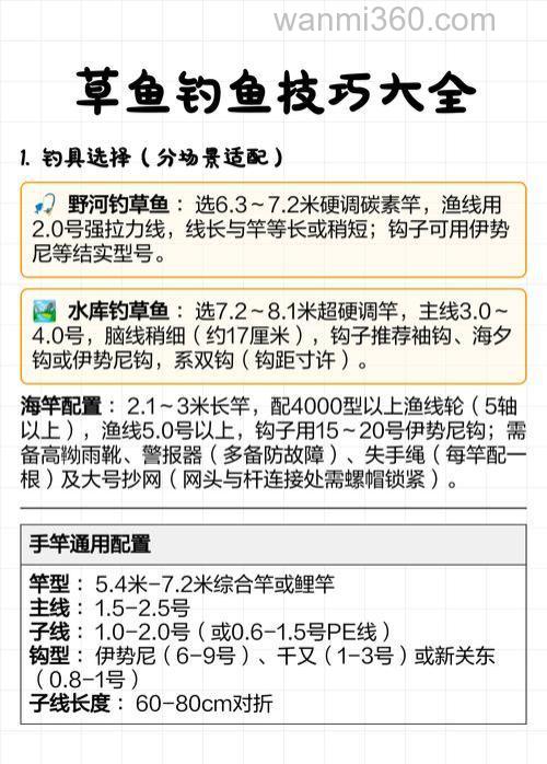 夏季水库钓鱼饵料配方 野河怎么钓草鱼