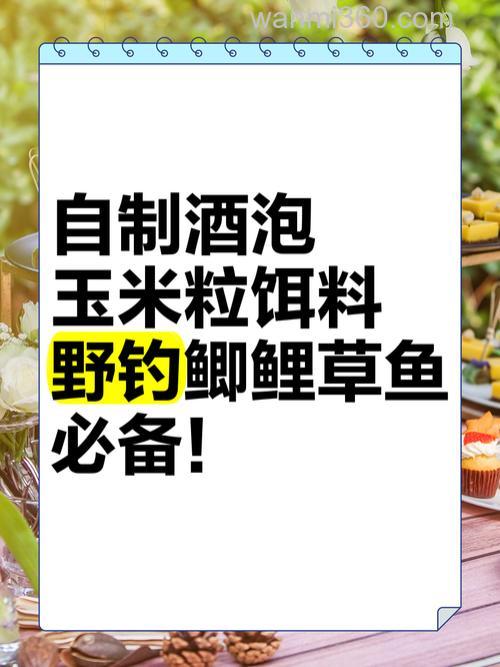 用普通白酒泡熟玉米粒钓鲤可以吗