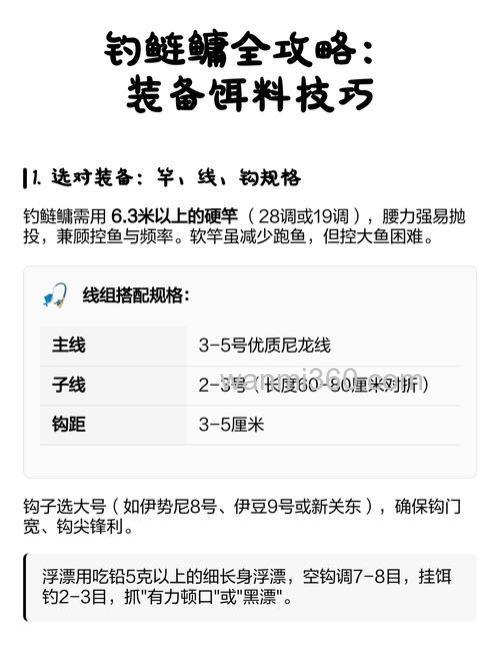 春钓鲢鳙怎么样选饵料