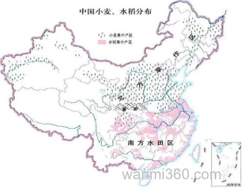 我国的四大灌溉农业区是?