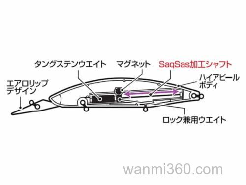小沼正弥監修 DAIWA SHORELINE SHINER-Z SETUPPER FULLBACK 125SDR 海鲈用饵_2