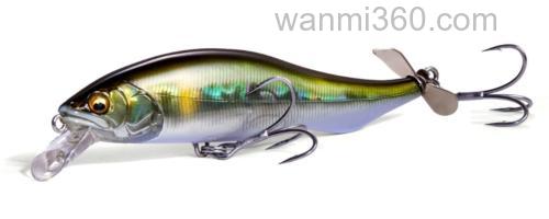 优雅扰流!!Megabass PROPDARTER 106 水面扰流螺旋桨米诺_0