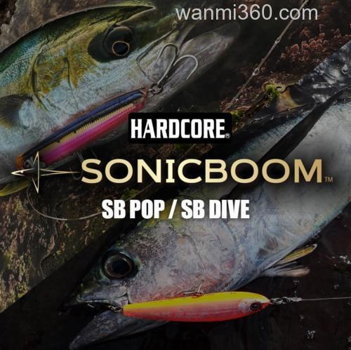 爆炸的飞行距离！DUEL SONICBOOM SB POP（F）海用水面系_0