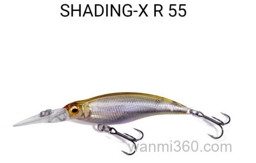 经典饵型更新 2024 MEGABASS SHADING-X R 55/75_1