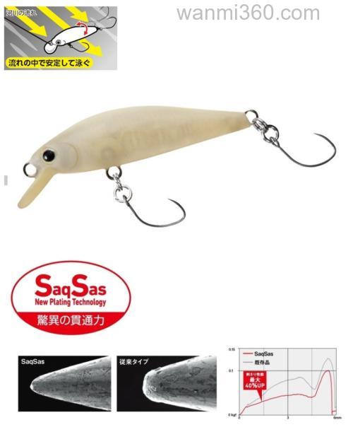 管钓溪流鳟钓王牌 DAIWA Dr.MINNOW II AREA TUNE 米诺_1