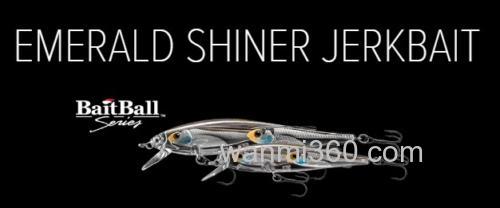 清水攻略Livetarget EMERALD SHINER Jerkbait_0