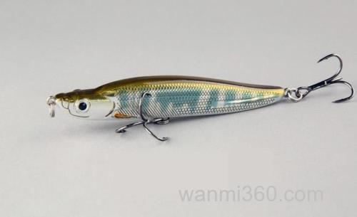国产也有精品 Freelure 翘楚 Culter80/95 沉水铅笔_0